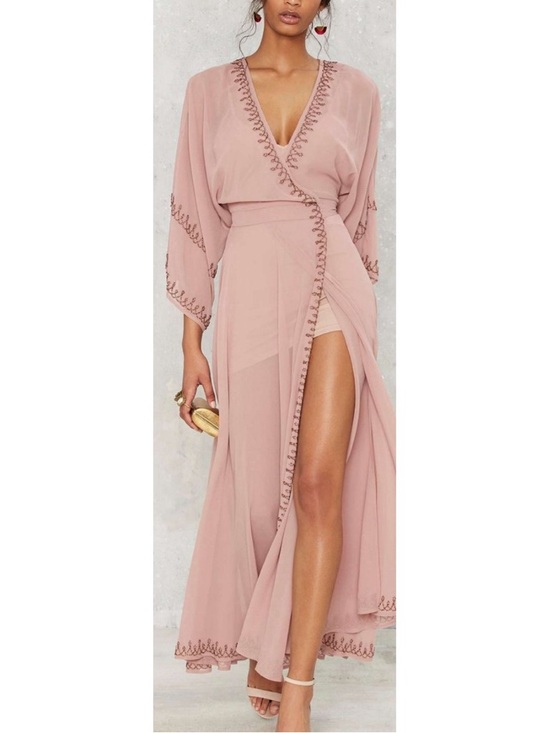 The Jetset Diaries Dresses & Skirts - Las Perlas Kimono Dress
